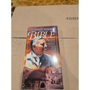 Charlton Heston presents The Bible: Passion (VHS 1993)  New sealed